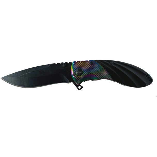 Wave Black / Rainbow Speed Safe Knife