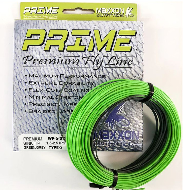 Maxxon Prime Premium SINK TIP Type-2 Fly Line - 6WT