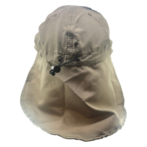 FISH307.com Embroidered Deluxe Guide Hat / Cap With Neck Flap