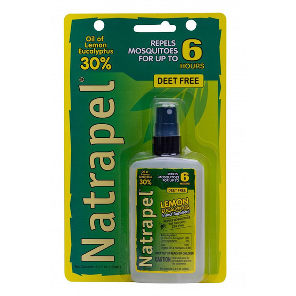 Natrapel Lemon Eucalyptus Mosquito Repellent - 3.4 oz
