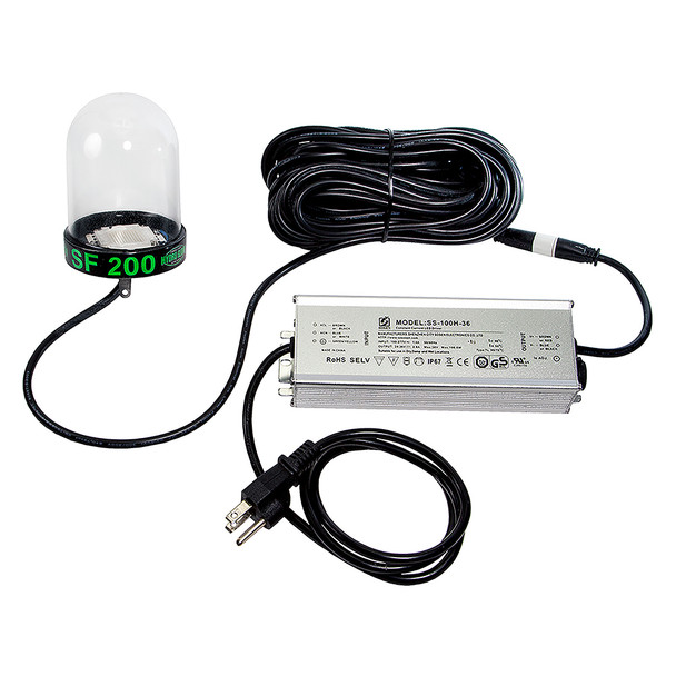 Hydro Glow LED Underwater Dock Light - 200W - 50' Cord - Blue