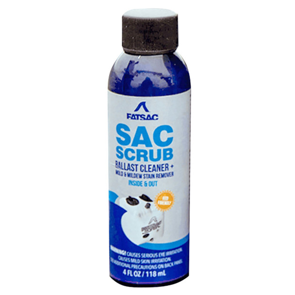 FATSAC Mold & Mildew Prevention Sac Scrub - 4oz Single-Use Bottle