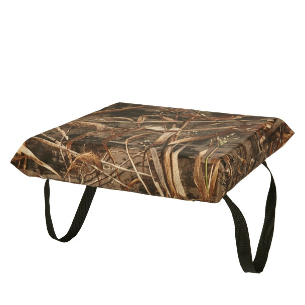 Type IV Realtree® Max-5 Camouflage Throwable Boat Cushion, U.S. Coast Guard Approved, Overboard Flotation, 15"x15"x3"