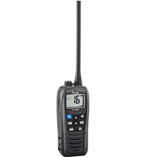 Icom M25 Floating Handheld Vhf Black 5 Watts