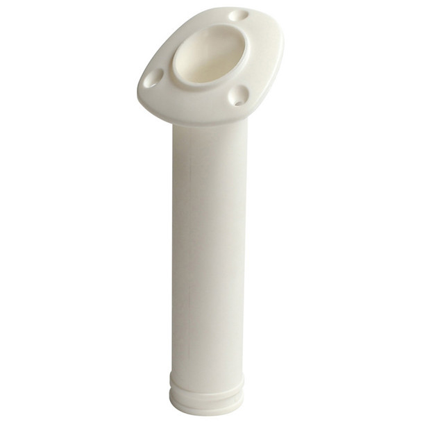 C.E. Smith Flush Mount 30 Nylon Rod Holder - White