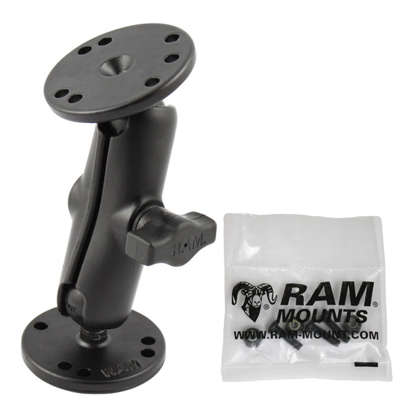 RAM Mount 1" Ball Light Use Surface Mount f/Garmin echo 100, 150, 300c