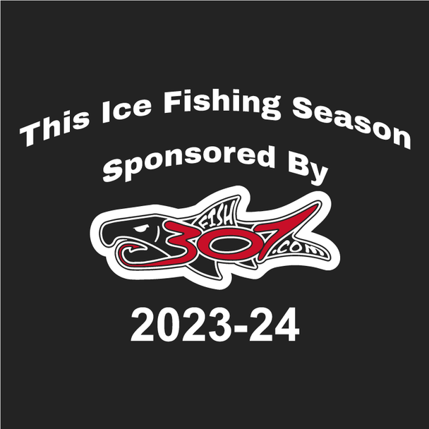 Fish307 2023-24 isfiskeri hanes autentisk langærmet t-shirt