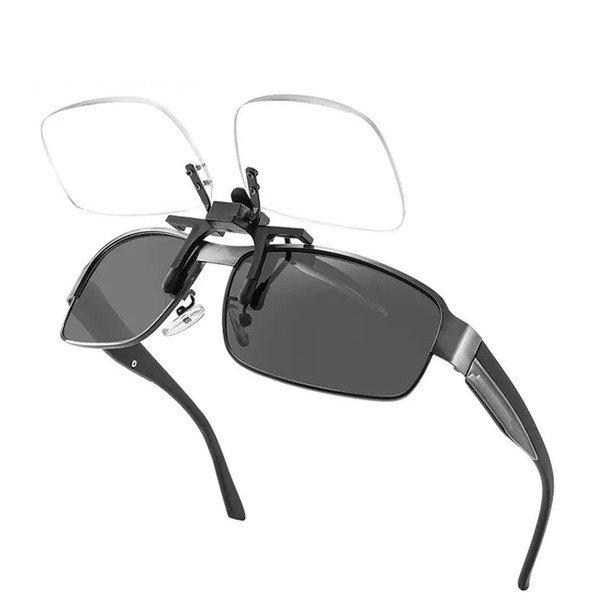 Óculos de leitura para leitores flip-up com clipe