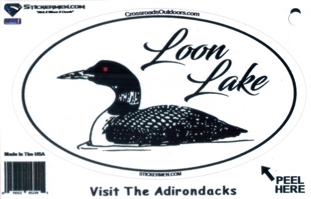 Loon Lake Sticker By Stickermen