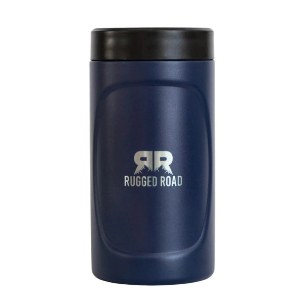 Rugged Road 12oz Can Cooler - Blue