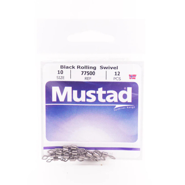 Mustad Rolling Swivel With Diamond Eye