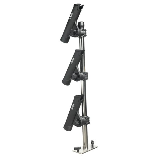 Scotty 333 Track Mounted Rod Tree w/ Rodmaster II Rod Holders