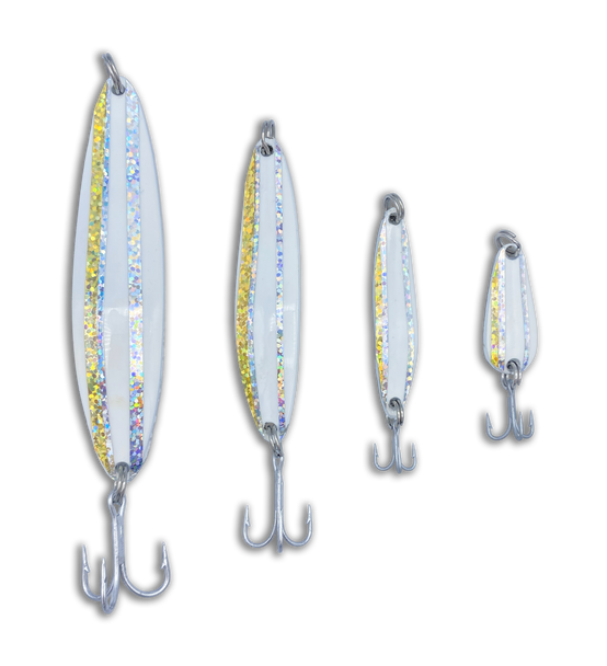 Parsons Lures Casting Spoon - White Gold