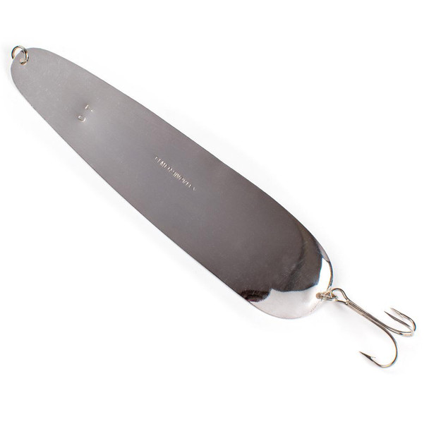 Elmer Hinckley Model 07 Flutter and Trolling Spoon - Silver