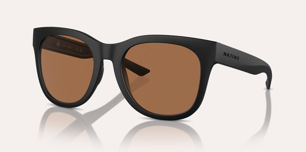 Native Eyewear Tiaga - Brown, Matte Black