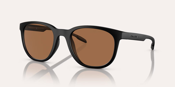 Native Eyewear Targhee - Brown, Matte Black