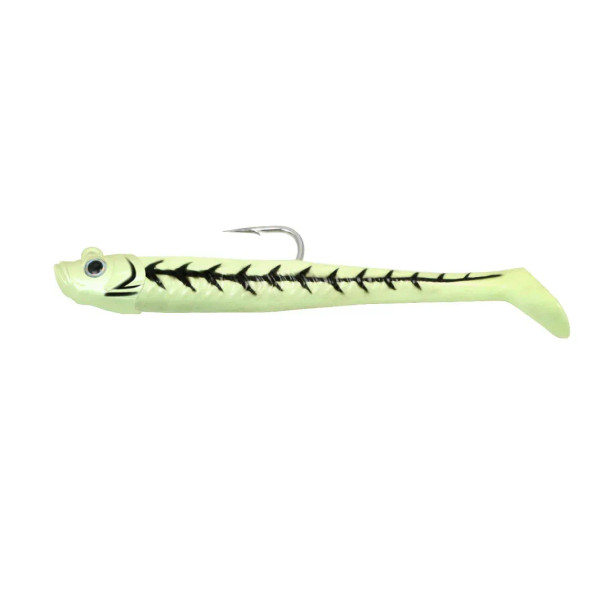 FishLab Mad Eel Swimbait - Green Glow