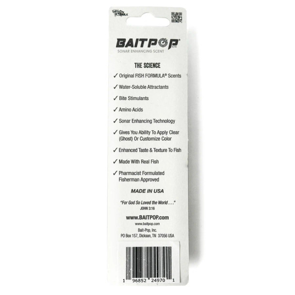 Bait Pop Elite Sonar Enhancing Scent - Crawfish