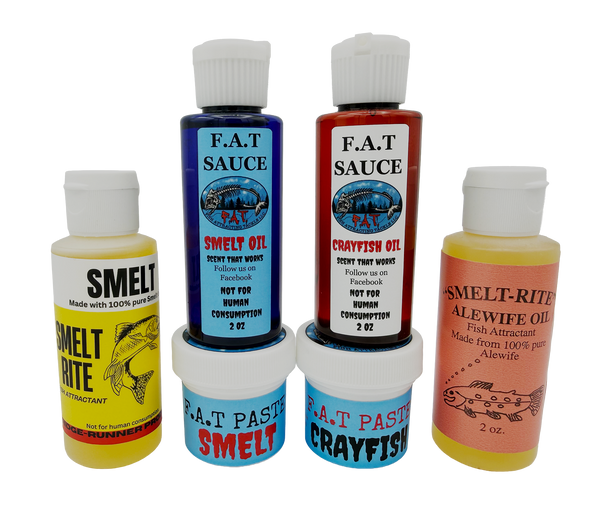 Fish Attractant Assortment - 6 pack