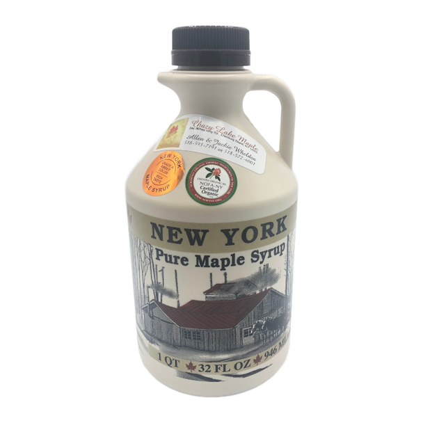 Chazy Lake Pure Grade A Maple Syrup 32 Fl. Oz. (1 Quart)