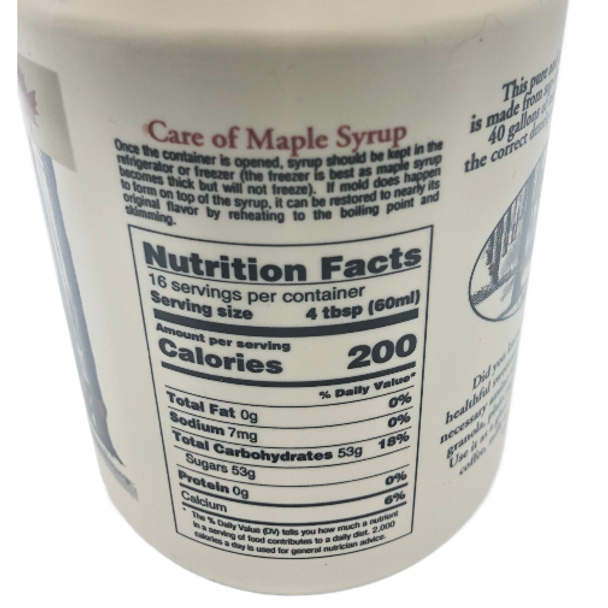 Chazy Lake Pure Grade A Maple Syrup 32 Fl. Oz. (1 Quart)