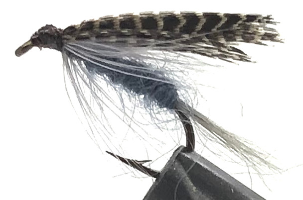 10 Moscas - Wet Dark Hendrickson em um Bronze 10 Mustad Hook