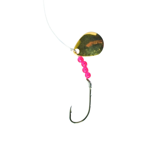 Eagle Claw - Brass 2 Way Spinner Rig - Size 10 Hook 