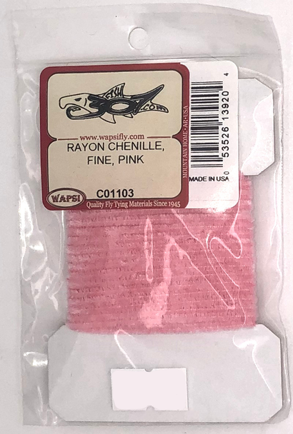 Wapsi Rayon Chenille Fine - Pink