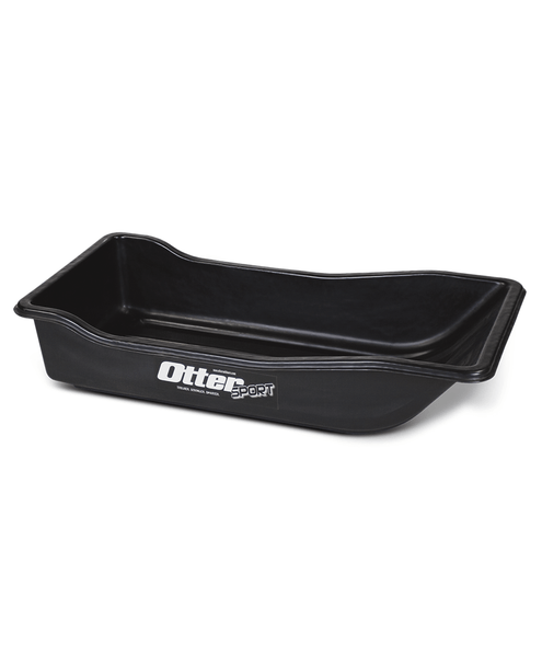 Otter 200823 Small Otter Sport Sled- Roto-Molded Black