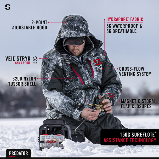 Striker Ice - Men's Predator Jacket - Veil Stryk