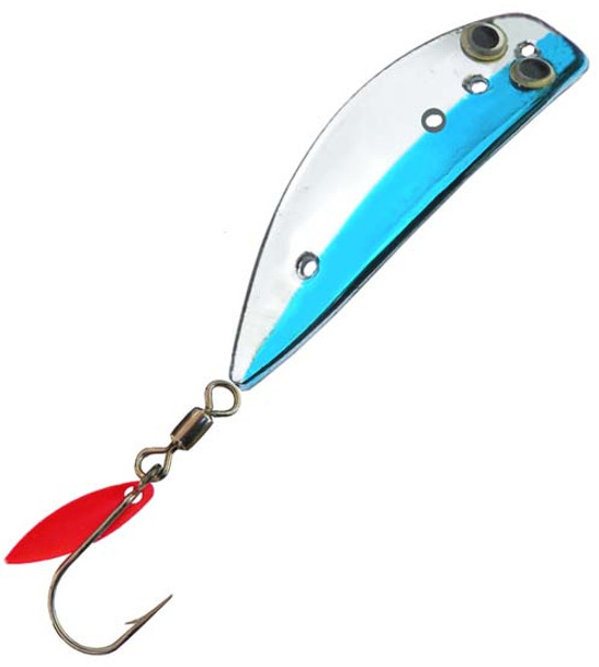 (2) Pro-Troll Kokanee Killer Lure with EChip Size 2.0 Chrome Scale ~ NEW