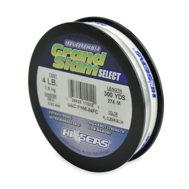 Hi Seas - Grand Slam Select Monofilament Line - Fluorescent