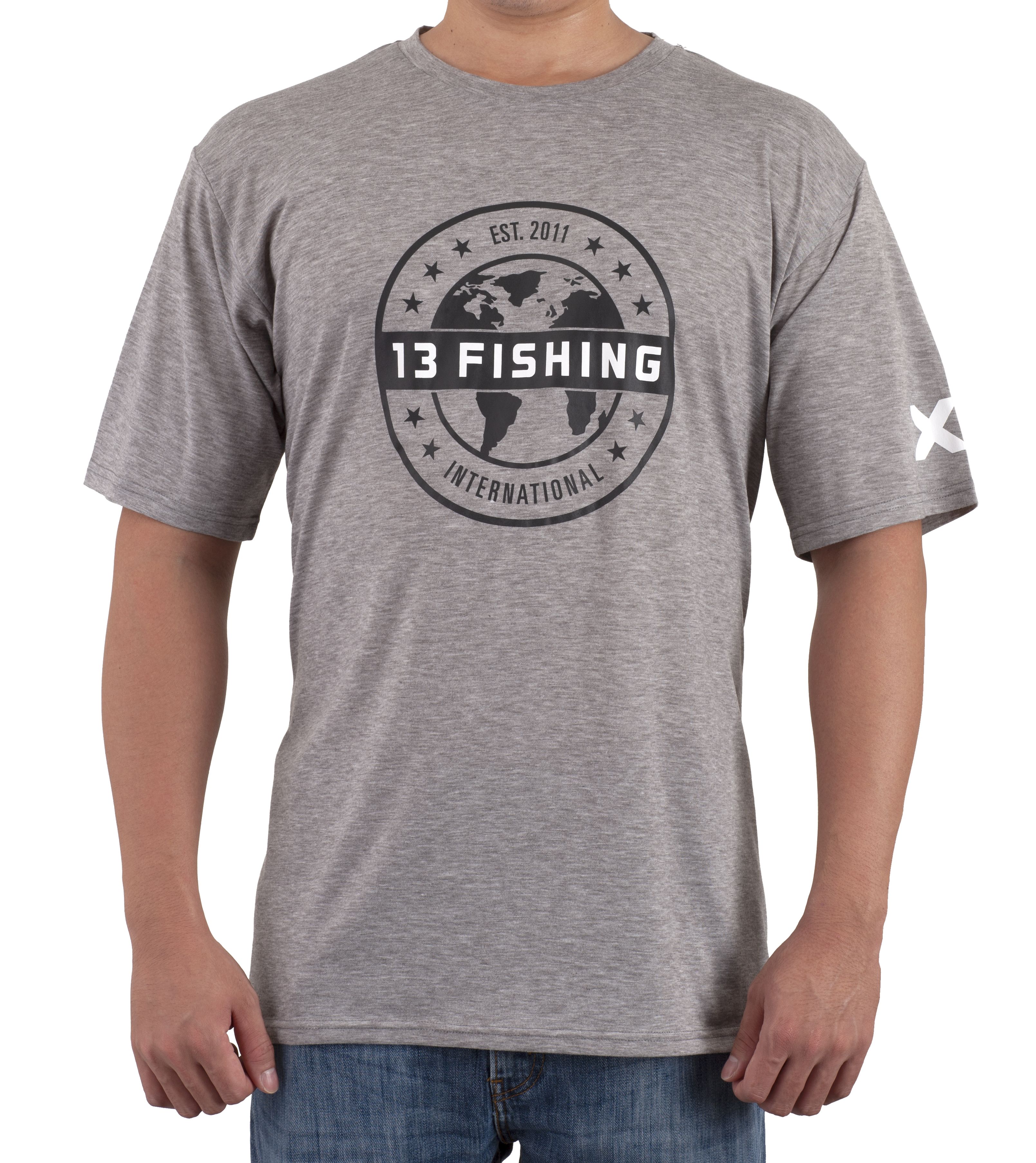 13 Fishing Squirrely Dan Gray Lifestyle T-Shirt - FISH307
