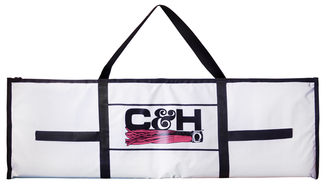 C&H Lures - Tournament Fish Bag, Medium 20 in x 64 in / 50.8 cm x 162.5 cm, White 