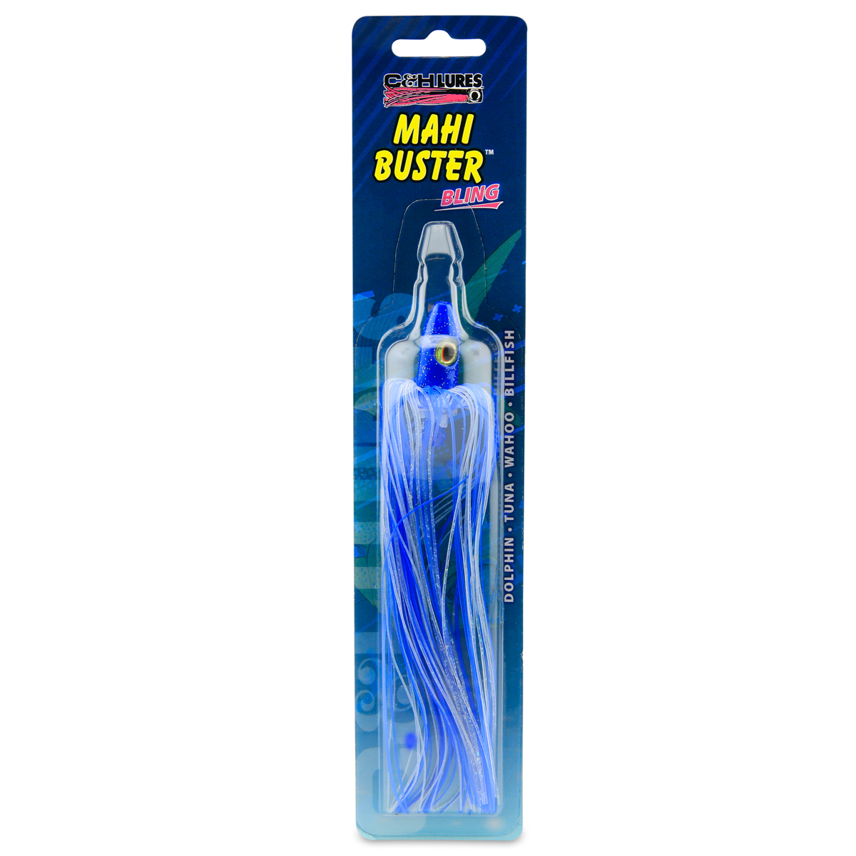 Leurre C&H Mahi Buster 1 Oz - Rose Blanc Perle - Pêche Au Bar (Whiting)