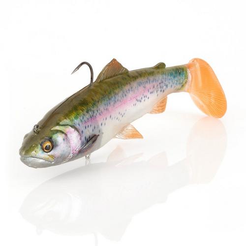 Savage Gear 3D Real Trout - 5in Ghost Trout - FISH307
