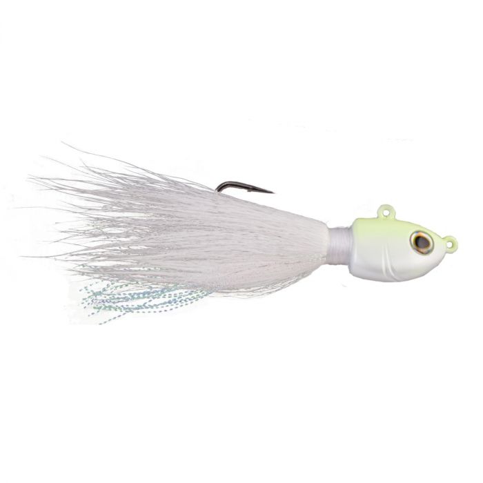 SPRO Bucktail Jig Lure, 1oz - Glow