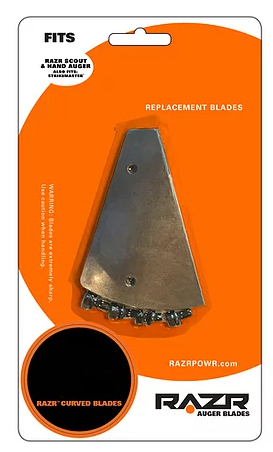 RAZR Powr Blades 8” (Curved/Lazer Style for Hand/Scout) - RHAB8200 
