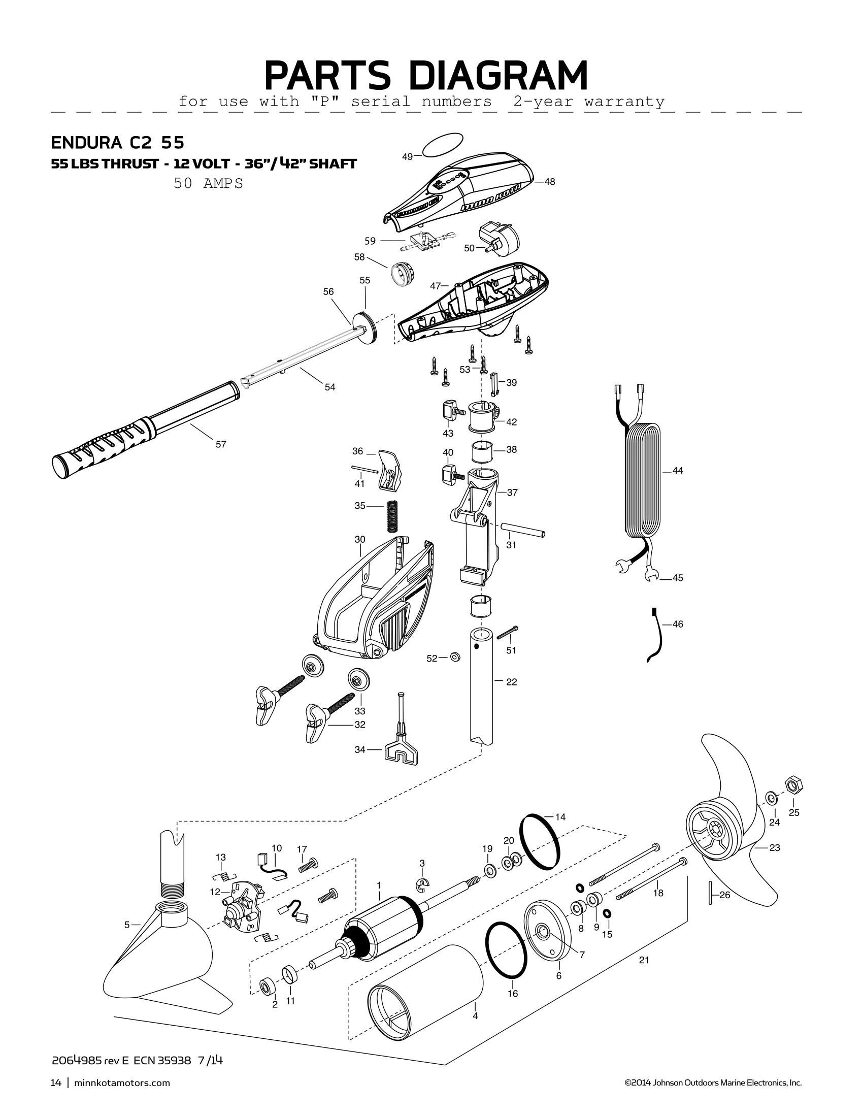 Схема minn kota mk110pe