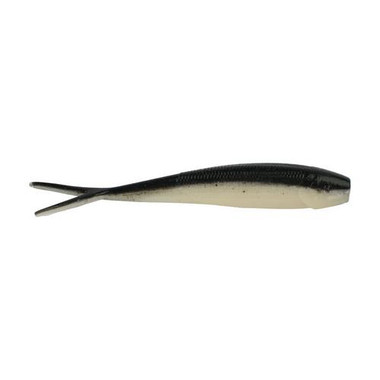 Berkley Gulp 4" Coda Spaccata Minnow – 2 Confezioni, Colore Nero Ombreggiato, Esche Morbide USA