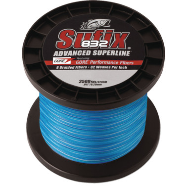 Sufix 832 Braid Line 150yds Blue Camo