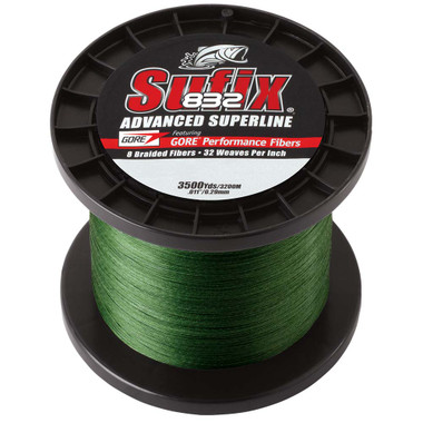 Sufix 832 Advanced Superline Braid - 30lb - Coastal Camo - 3500 yds