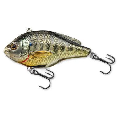 Live Target Fishing Tackle Lures Flat Sided Suspend Bluegill Metallic