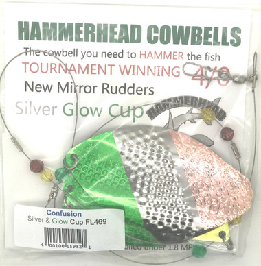 arnie's cowbell fishing lures Salmon Candy Cowbells per Pack Ballyhood Wahoo Kit