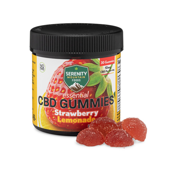 CBD GUMMIES - Strawberry Lemonade Flavor