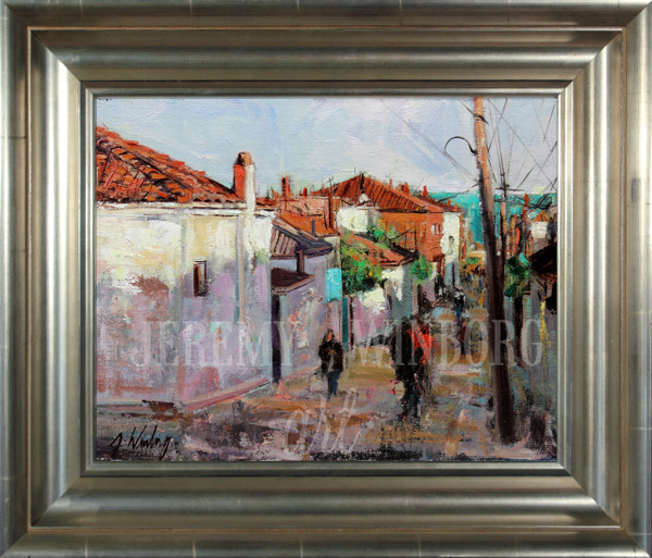 Durres Original Oil Study (SOLD)