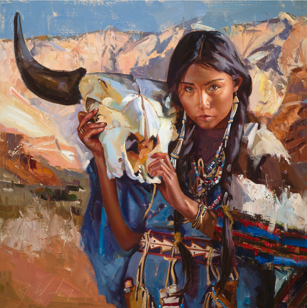 Original Oil Paintings at Coors Western Art Show