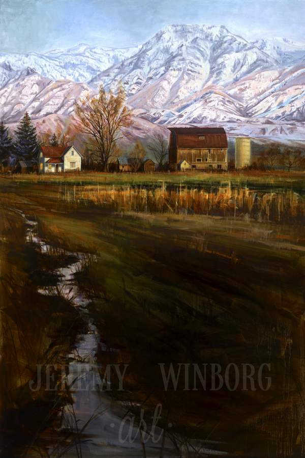 Evening Glow Giclee Print Jeremy Winborg Art Evening Glow Giclee Print Jeremy Winborg Art