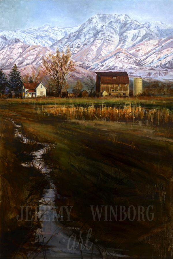 Evening Glow Giclee Print Jeremy Winborg Art