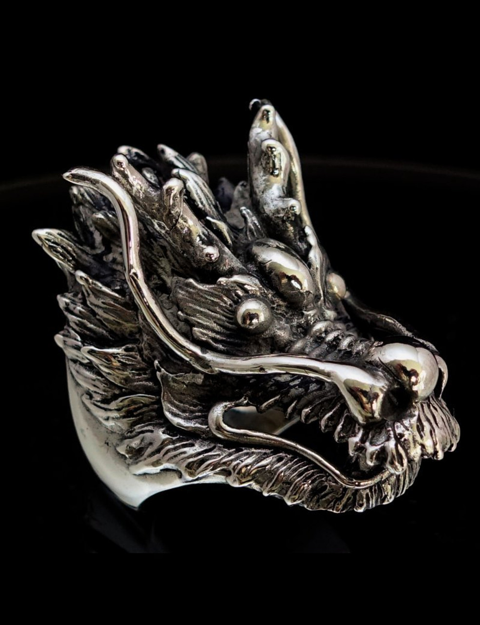 Dragon Ring ,godzilla Ring Head, Godzilla Sterling Silver Ring, Animal  Jewelry, Aries Ring for Man Women, Zodiac Signs Ring, Astrology - Etsy